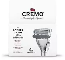 Cremo „Barber Grade“ pakaitinės galvutės, 4 vnt.