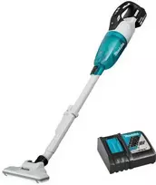 Akumuliatorinis vertikalus dulkių siurblys 18 V, balta, Makita [DCL284FRFW] 3,0 Ah, LXT