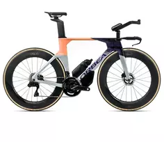 Orbea ORDU M10iLTD UCI / Halo Silver - Tanzanite - Orange Cloud (Gloss) / triatlono dviratis (28")