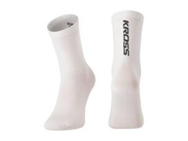KROSS Strade HI / White / dviratininko kojinės (M)