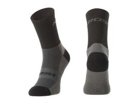 KROSS Enduro loony Mid / Grey / Black / dviratininko kojinės