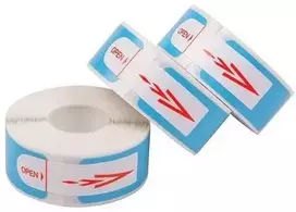 Hismart Etiketės terminiam etikečių spausdintuvui, 30mm x 12mm, 3 ritinėliai