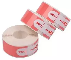 Hismart Etiketės terminiam spausdintuvui, 30mm x 12mm, 3 ritinėliai