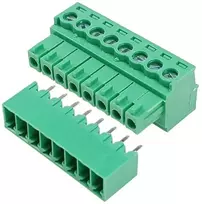 Oem 5 kontaktų 15EDG KF2EDG nuimamas gnybtų blokas - 3.5 mm žingsnis - kištukas ir lizdas