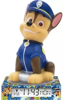 Kids Euroswan Hiszpania KIDS Naktinė lemputė su žadintuvu Laikrodis Data Žadintuvas LCD ekranas Paw Patrol / Paw Patrol / Pw19972