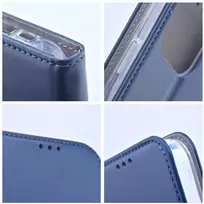 Oem SMART MAGNETO Book dėklas skirtas Xiaomi Redmi Note 14 Pro 5G / 14 Pro Plus 5G mėlynos spalvos