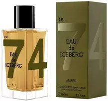 Iceberg Eau de Iceberg Amber EDT tualetinis vanduo vyrams, 100 ml