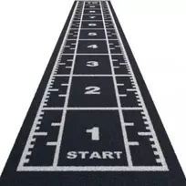 Grindų danga su dirbtine žole Trackz Premium Range 15,4 × 1,33 m (Spalva: Pilka)