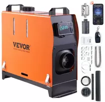 12V 8kW Dyzelinis Oro Šildytuvas, LCD Termostatas, Nuotolinio Valdymo Pultas