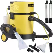 Šlapio ir sauso valymo dulkių siurblys, 20 L talpos bakas, 1200 W, su nuotolinio valdymo pulteliu