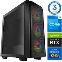 Stacionarus kompiuteris INTOP AQUA i5-13400F 64GB DDR5 2TB SSD M.2 NVME RTX5060Ti 8GB no-OS (RW56268NS)
