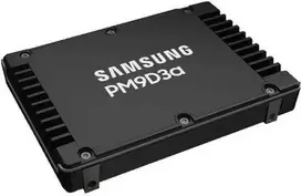 SSD SAMSUNG SSD series PM9D3A 1.92TB PCIe Gen5 NVMe Rašymo greitis 3500MBytes/sec Skaitymo greitis 12000MBytes/sec Form Factor 2,5" MZWL61T9HFLT-00AW7