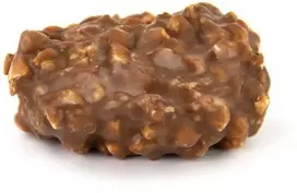 Rūta Saldainiai su migdolais, ryžių traškučiais ir pieniniu šokoladu „Karalienė Kotryna Jogailaitė“, 115 g