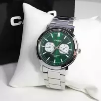 CASIO MTP-E335D-3E VYRIŠKAS LAIKRODIS (zd274c) + DĖŽUTĖ