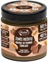 Rūta Žemės riešutų kremas su pieniniu šokoladu, 320 g