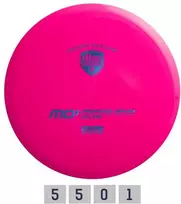 Pink Diskgolfo diskas Midrange Driver S-LINE MD3 Rožinė