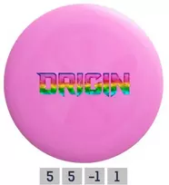 Diskgolfo diskas Midrange Driver NEO ORIGIN Origin Barstamp Violetinė