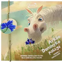 Rūta Pieninio šokolado figūra „Arklio Dominyko pasaga", 45 g