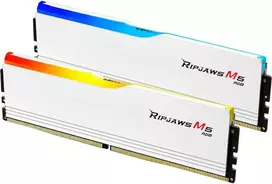 RAM Atmintis G.Skill Ripjaws M5 RGB, DDR5, 32GB, 6000MHz, CL28 (F5-6000J2836G16GX2-RM5RW)