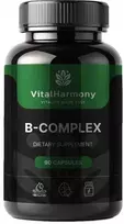 Pagaminta ES pagal SIA MatrixSoftLabs užsakymą (Latvija) VitalHarmony B-Complex – 90 kapsulių