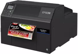 Epson ColorWorks D6500Ae Etikečių Rašalinis spausdintuvas spalvotas 85 mm/sec USB Tinklinis LAN