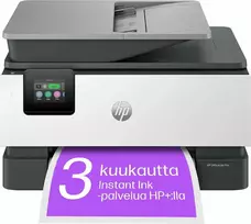 HP OfficeJet Pro 9122e daugiafunkcis spausdintuvas, Terminis rašalinis spausdintuvas, Spalvotas spausdinimas, 4800 x 1200 DPI, A4, Tiesioginis spausdinimas, Pilkas