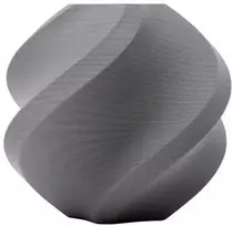 Bambu Lab PLA matinis plastikas 1.75mm 1kg – komplektuojamas su daugkartinio naudojimo rite – Ash Pilkas