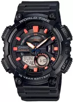 CASIO Gerton AEQ-110W-1A2VDF Vyriškas laikrodis su dėžute