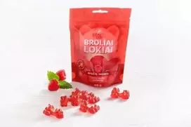 Aviečių skonio guminukai Broliai lokiai 100g