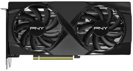 PNY GeForce RTX 5060 Ti dviejų ventiliatorių 16GB GDDR7 DLSS4 vaizdo plokštė (VCG5060T16DFXPB1)