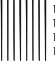 Laiptinės metaliniai balustrai, 19 x 19 x 810 mm, aliuminio dekoratyviniai turėklų statramsčiai, terasos turėklai