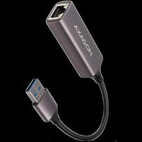 AXAGON ADE-TR Type-A USB3.2 Gen 1 - Gigabit Ethernet 10/100/1000 Adapter, metal, titan grey