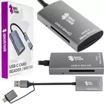 Skaitytuvas kart SPU-CR05 USB-C USB-A Spacetronik