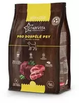 StarVita sausas maistas mažų veislių suaugusiems šunims su žvėriena ir kalakutiena – 4kg