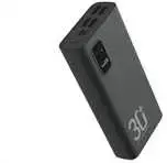 Winner Group WG - Power Bank 30000 mAh, USB-C PD 20W, juoda