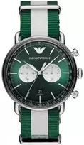 Vyriškas laikrodis EMPORIO ARMANI AR11221 - AVIATOR (zi019e)