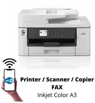 Brother MFC-J5340DW MFP Wi-Fi A3 Spausdintuvas / Scanner / Copier / Faksas Inkjet Spalvotas
