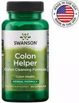 Swanson Colon Helper (zarnyno valymui) 60 kaps.