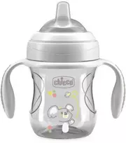 Chicco Puodelio treniruočių kamuolys su minkštu kandikliu 200 ml 4 mėn.+