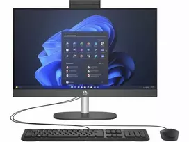 Hewlett Packard (HP) Stacionarus Kompiuteris - HP ProOne 240 G10 AiO, Intel Core Ultra 5, 16GB DDR5, 512GB SSD, Juodas