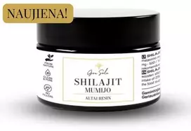 Grasole SHILAJIT MUMIJO ALTAI RESIN, DERVA (MAISTO PAPILDAS), 30 ml