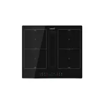 Kaitlentė CATA Venting Hob | IAS 6024 | Induction | Number of burners/cooking zones 4 | Slider | Juodas | CATA | Hob with Hood | IAS 6024 | Induction | 59 cm | Number of burners/cooking zones 4 | Juodas | Slider