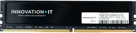 RAM 3200 16GB Innovation IT CL16 1.35V su šilumos paskirstytoju (CL16-20-20)
