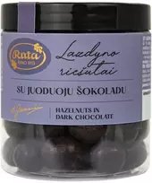 Rūta Lazdyno riešutai su juoduoju šokoladu, 120 g
