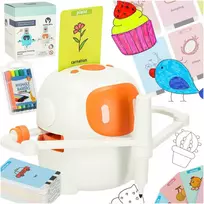 Edukacinis robotas vaikams, 12,5 cm, įkraunamas