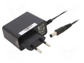 Power supply: switching | mains,plug-in | 12VDC | 1A | 12W | 82.96%