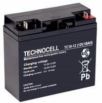 TC18-12 ~ 18Ah 12v akumulators