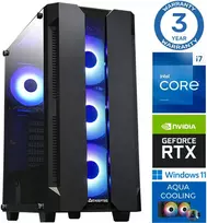 Stacionarus kompiuteris INTOP AQUA i7-14700F 32GB DDR5 2TB SSD M.2 NVME RTX5050 8GB WIN11Pro (RW59921)