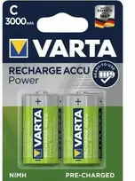 Varta 56714 101 412, Įkraunama baterija, C, Nikelio-metalo hidrido (NiMH), 1,2 V, 2 vnt., 3000 mAh