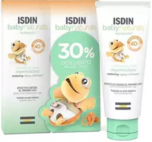 Isdin BABYNATURALS regenerating diaper ointment pack 2 x 100 ml